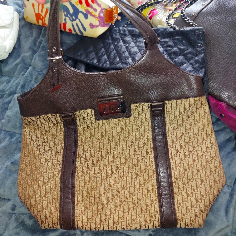Lovely Vintage Dior Trotter Bag Authentic 😍💫